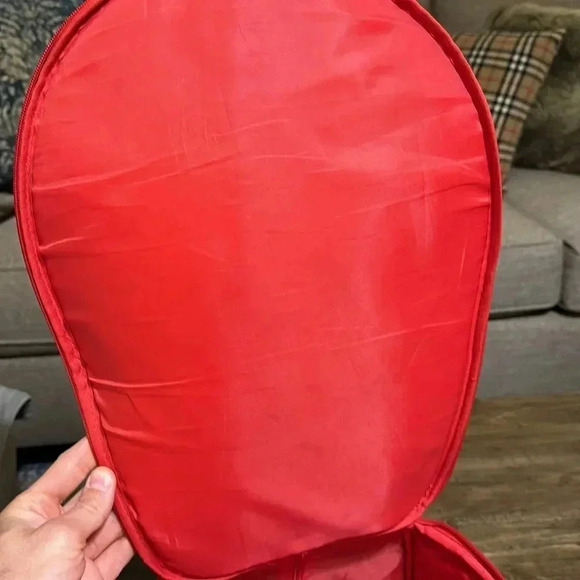 2011 Disney Marvel Spiderman Children Kids Hard Luggage Red Travel Bag Carry On - Picture 14 of 14